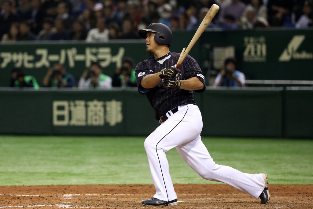 既にwbcに向けてトレーニングを開始している中田翔 青木宣親が侍ジャパンに 今回のwbcはアメリカも本気出すかも Naver まとめ