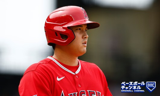 タンパベイ・レイズ戦に「2番・指名打者（DH）」でスタメン出場するロサンゼルス・エンゼルスの大谷翔平選手