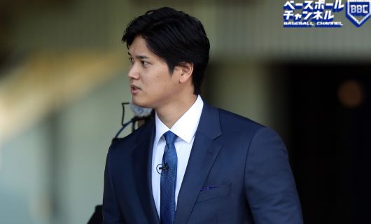 大谷翔平　ロサンゼルス・ドジャース入団会見