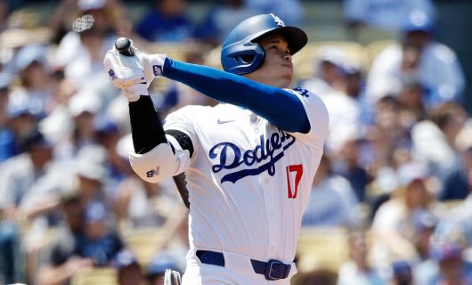 今季第5号本塁打を放ったドジャース・大谷翔平