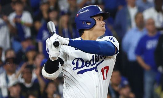 ニューヨーク・ヤンキースとのワールドシリーズに「1番・指名打者(DH)」でスタメン出場するロサンゼルス・ドジャースの大谷翔平選手