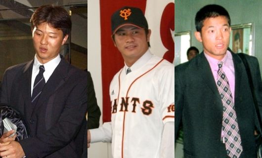 （左から）岡島秀樹、谷佳知、波留敏夫