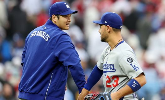 ロサンゼルス・ドジャースのマイケル・コンフォート