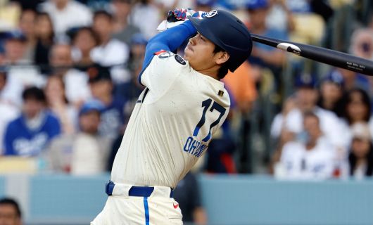 今季第24号本塁打を放ったロサンゼルス・ドジャースの大谷翔平