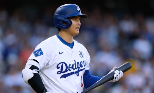 ニューヨーク・メッツ戦に「1番・指名打者（DH）」でスタメン出場するロサンゼルス・ドジャースの大谷翔平選手