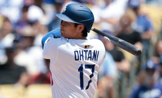 ニューヨーク・メッツ戦に「1番・指名打者（DH）」でスタメン出場するロサンゼルス・ドジャースの大谷翔平選手