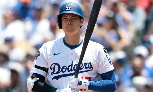 ニューヨーク・メッツ戦に「1番・指名打者（DH）」でスタメン出場するロサンゼルス・ドジャースの大谷翔平選手