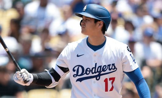 ニューヨーク・メッツ戦に「1番・指名打者（DH）」でスタメン出場するロサンゼルス・ドジャースの大谷翔平選手