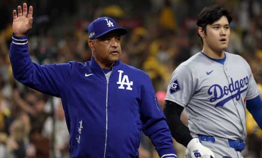 ロサンゼルス・ドジャースのデーブ・ロバーツ監督