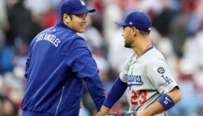 ロサンゼルス・ドジャースのマイケル・コンフォート